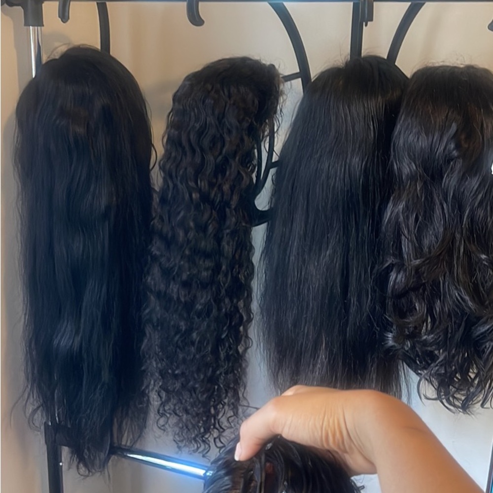 Human hair wigs
